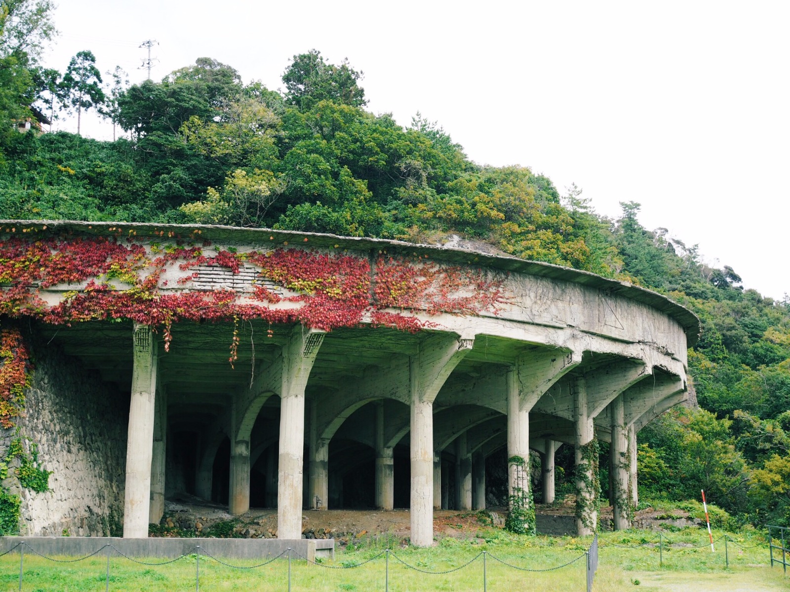 浮游選礦場遺跡